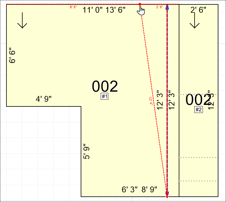 move measuring line end point.png