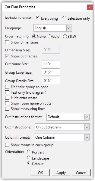 Cut Plan – Measure Flooring